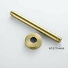 Kibi Circular 8 Ceiling Mounted Shower Arm - Brushed Gold SA0801BG